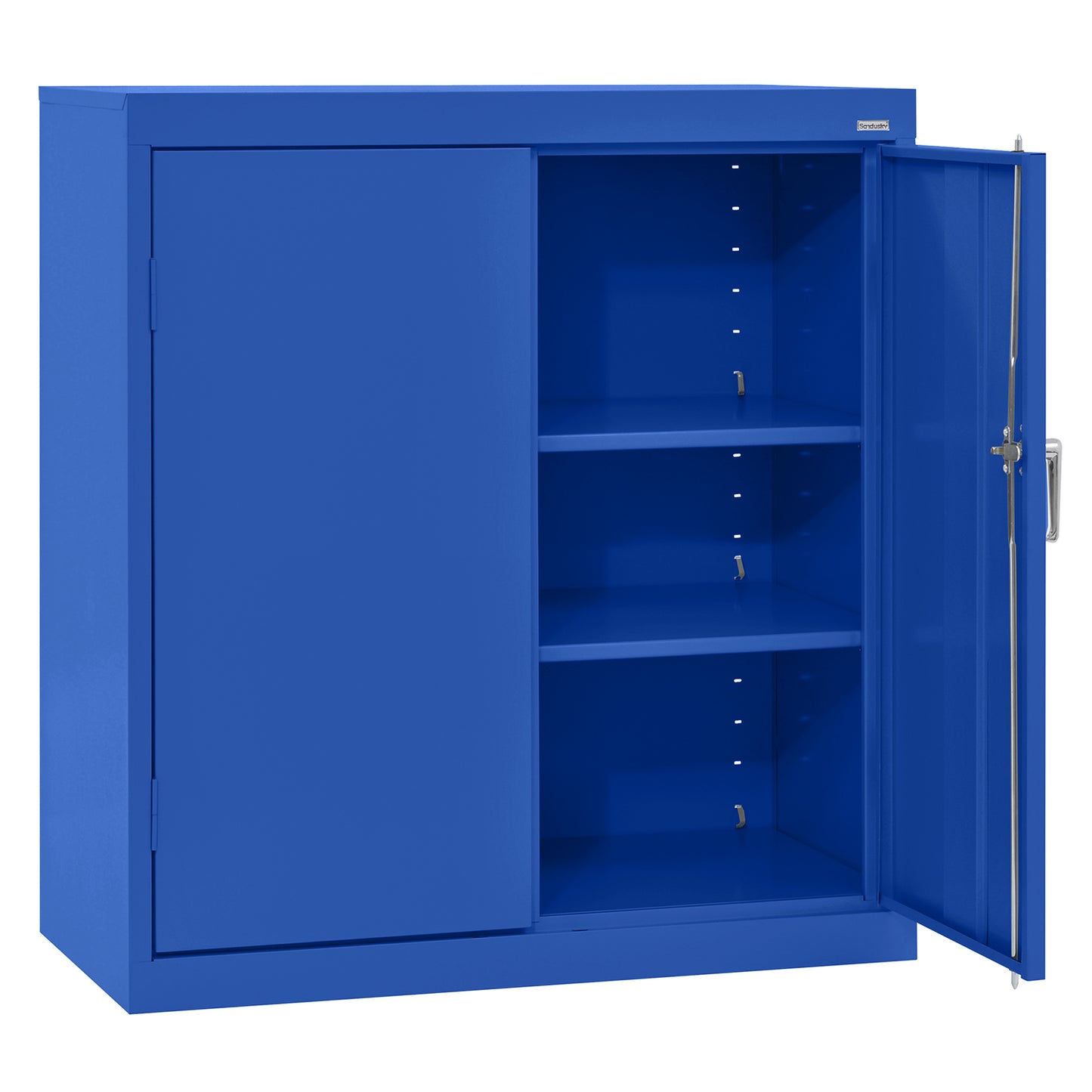 Medium Duty Welded Steel Counter-Height Storage Cabinets