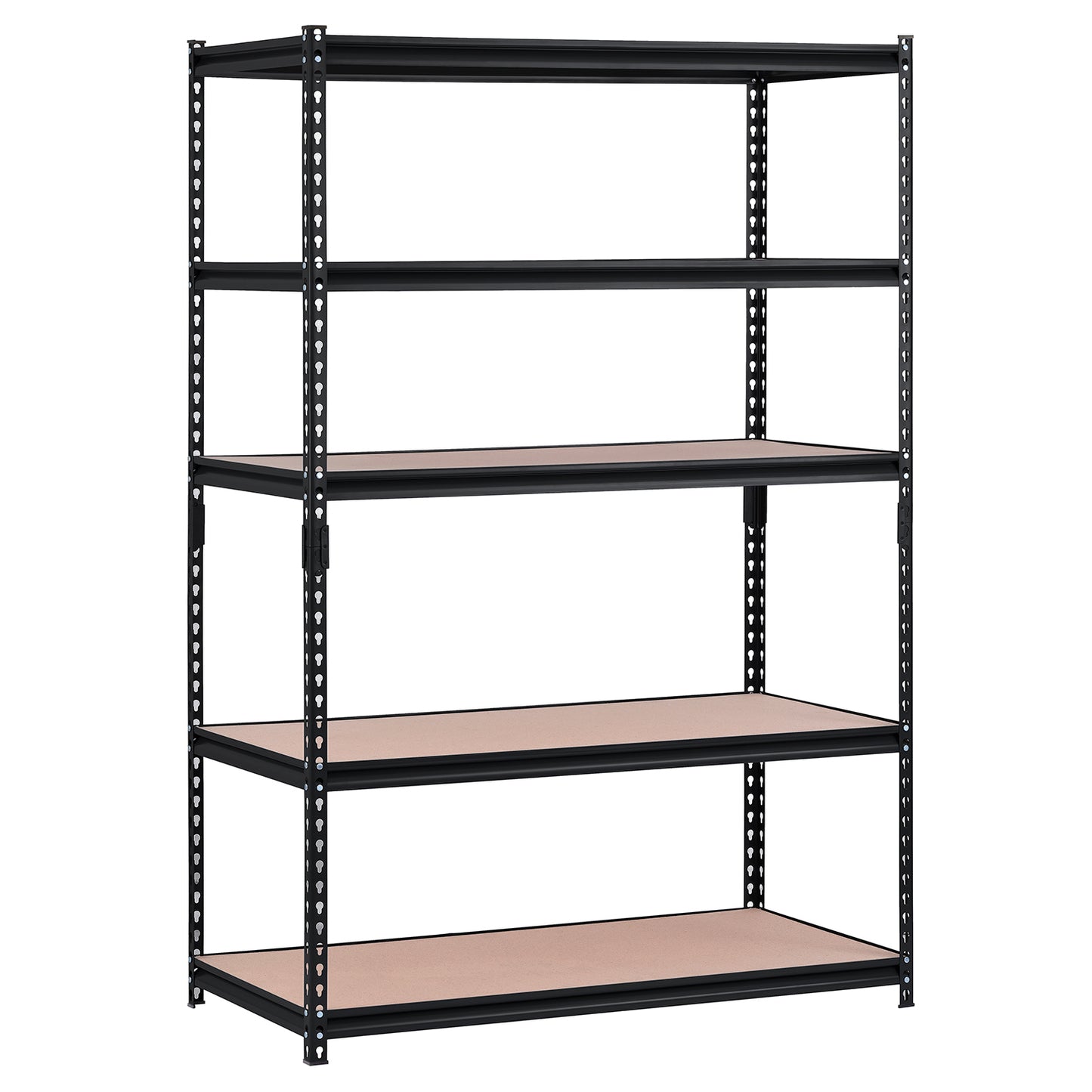 MuscleRack™ Heavy-Duty Z-BEAM™ Steel Boltless Shelving with Particleboard Decking