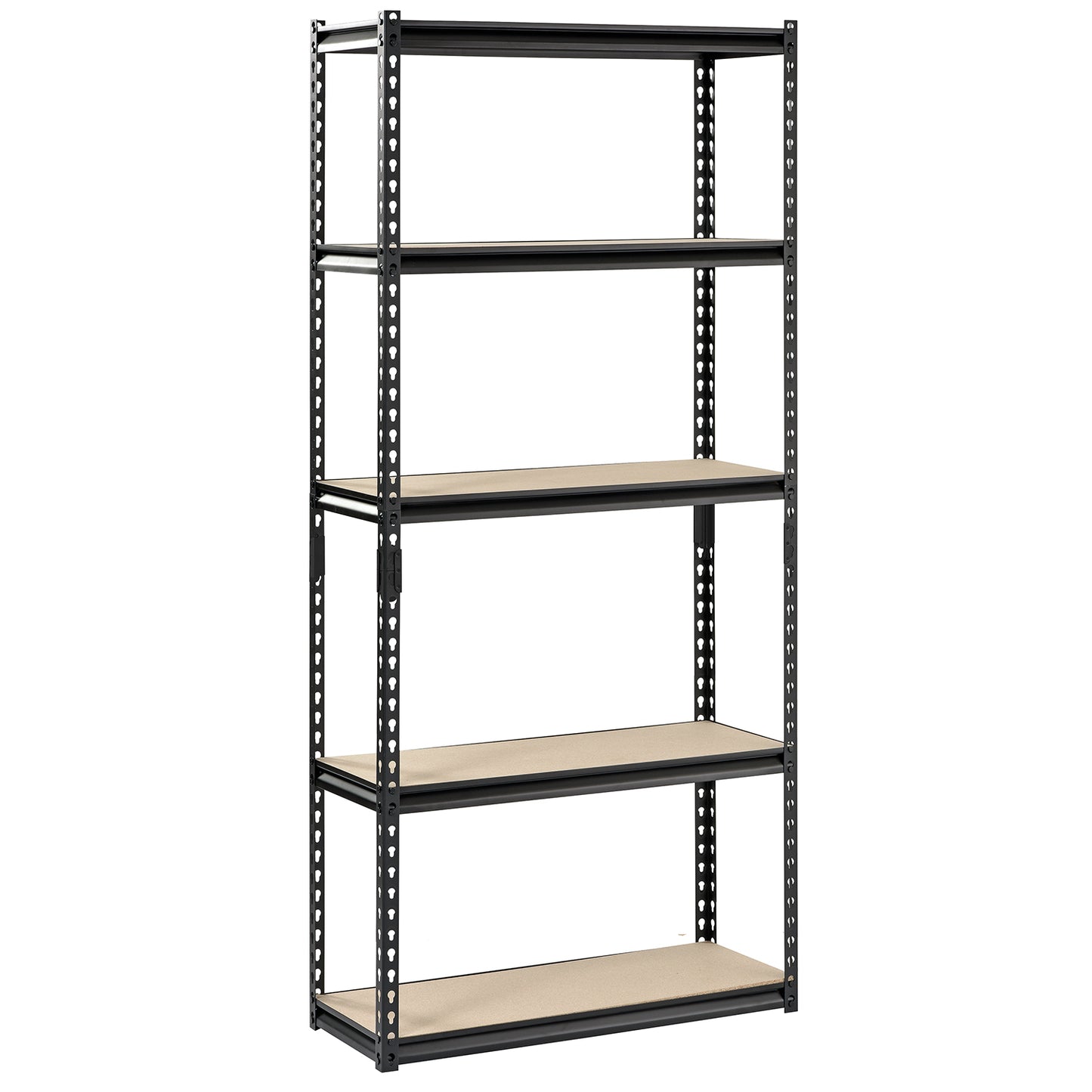 MuscleRack™ Heavy-Duty Z-BEAM™ Steel Boltless Shelving with Particleboard Decking