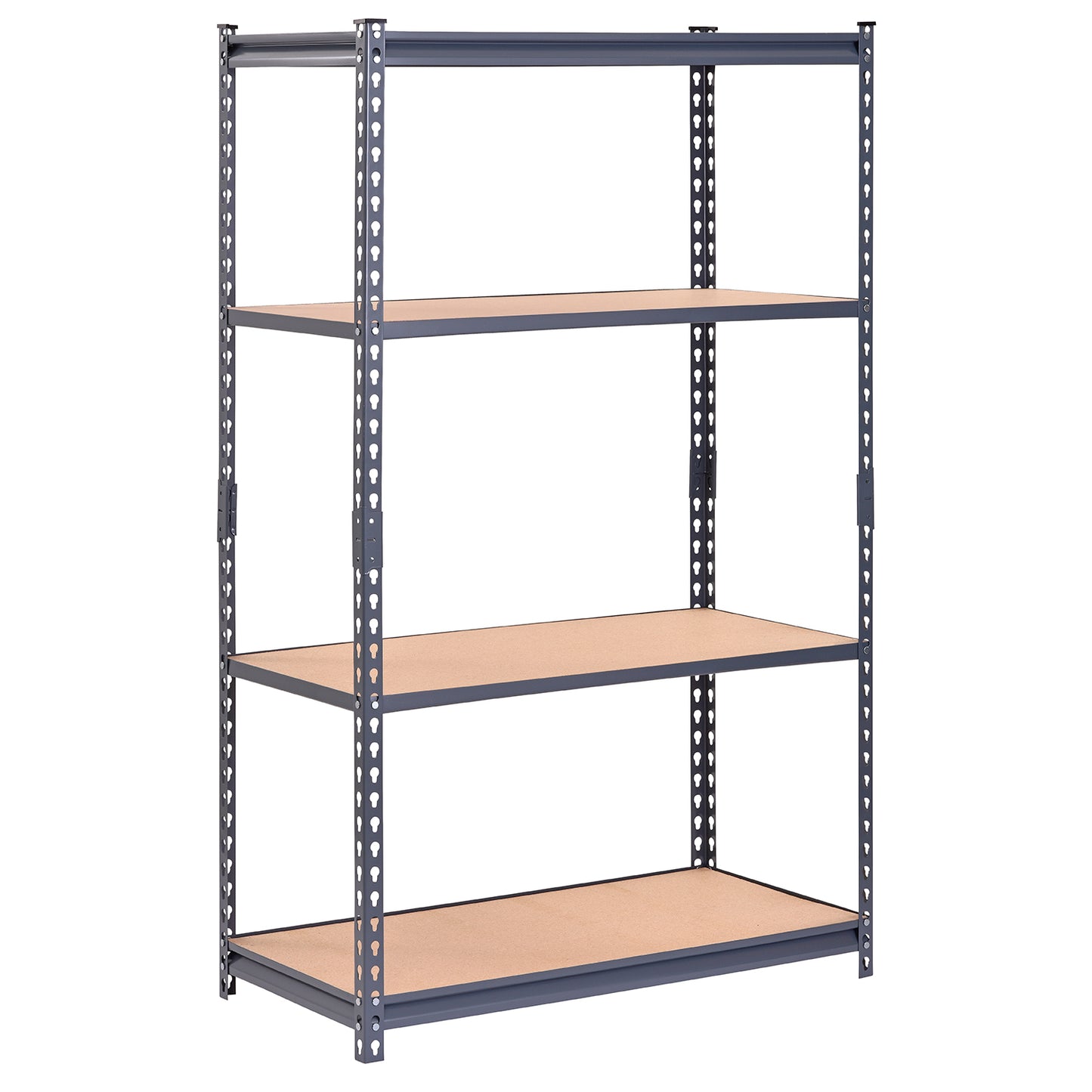 MuscleRack™ Heavy-Duty Z-BEAM™ Steel Boltless Shelving with Particleboard Decking