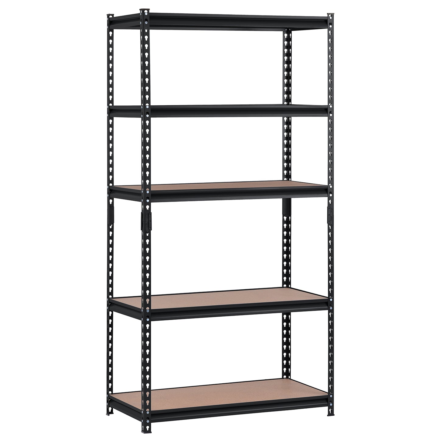 MuscleRack™ Heavy-Duty Z-BEAM™ Steel Boltless Shelving with Particleboard Decking