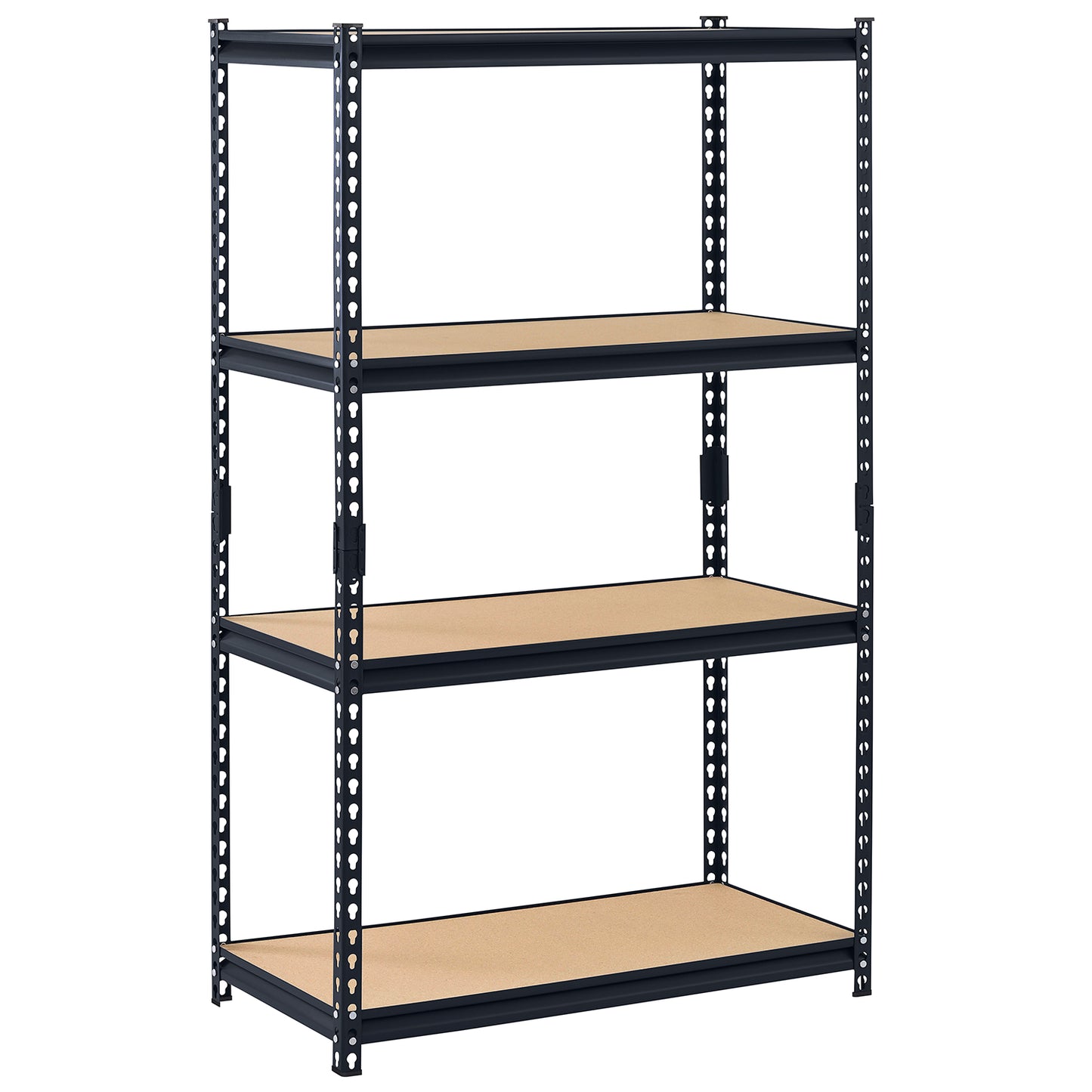 MuscleRack™ Heavy-Duty Z-BEAM™ Steel Boltless Shelving with Particleboard Decking