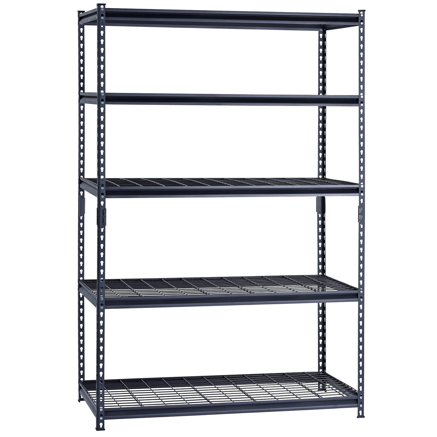 MuscleRack™ Heavy-Duty Z-BEAM™ Steel Boltless Shelving with Wire Decking