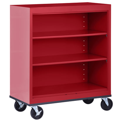 Mobile Welded Steel Bookcases