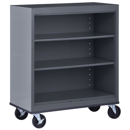 Mobile Welded Steel Bookcases