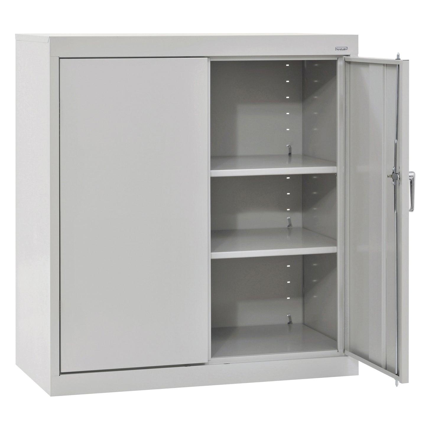 Medium Duty Welded Steel Counter-Height Storage Cabinets