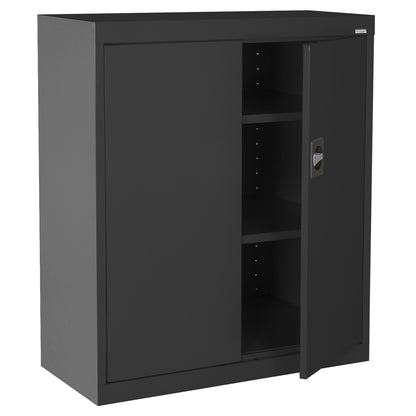 Heavy Duty Welded Steel Counter-Height Storage Cabinets