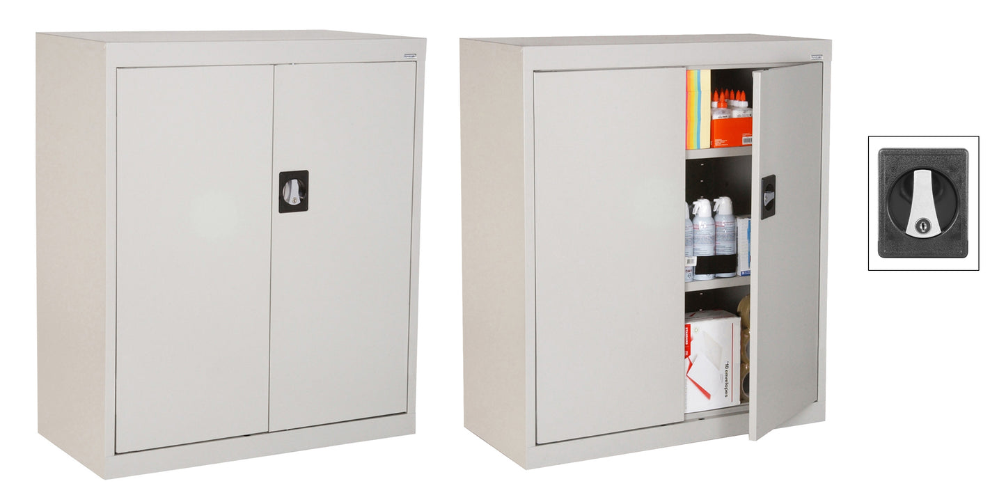 Heavy Duty Welded Steel Counter-Height Storage Cabinets