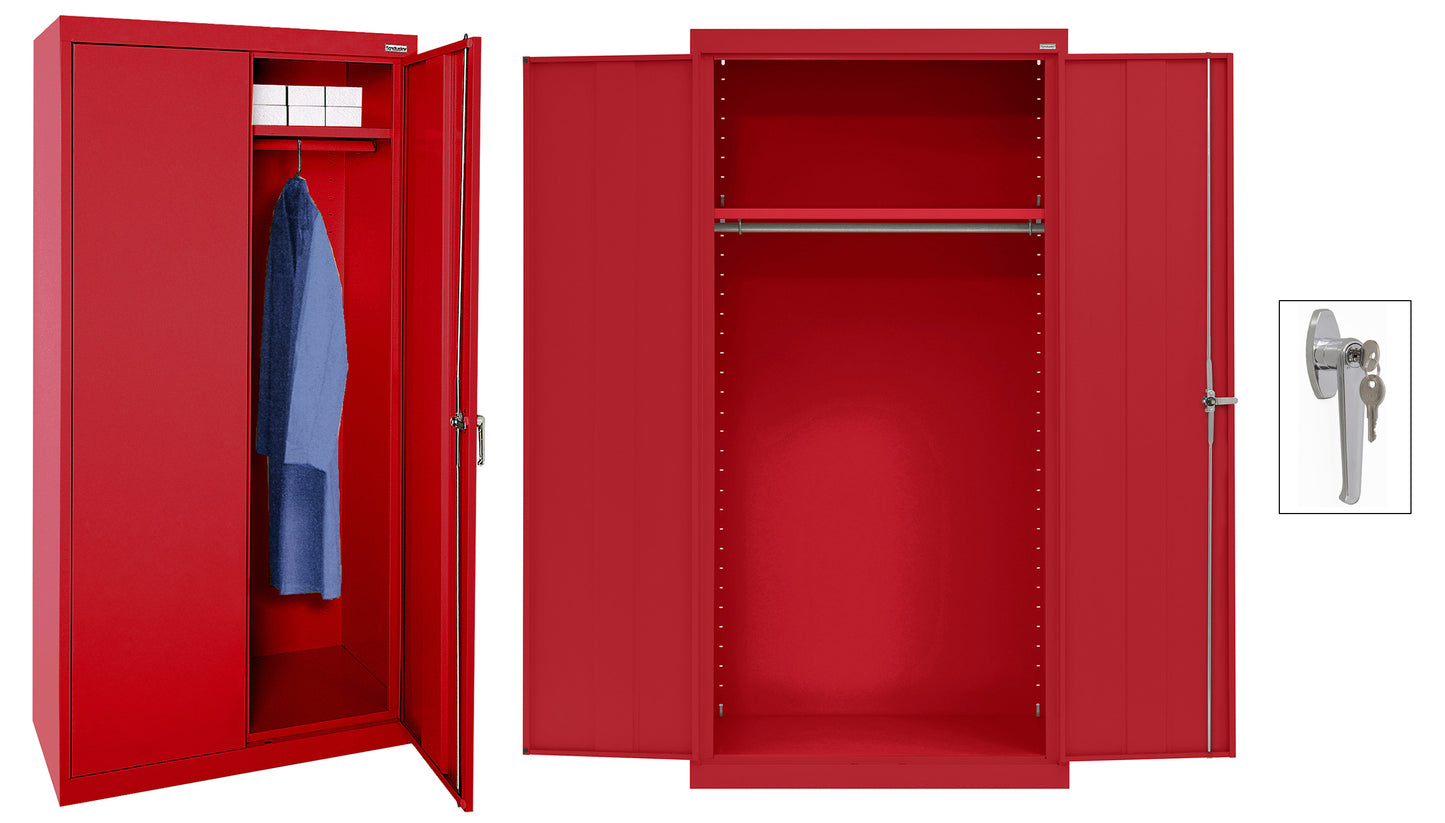 Medium Duty Welded Steel Wardrobe Cabinets