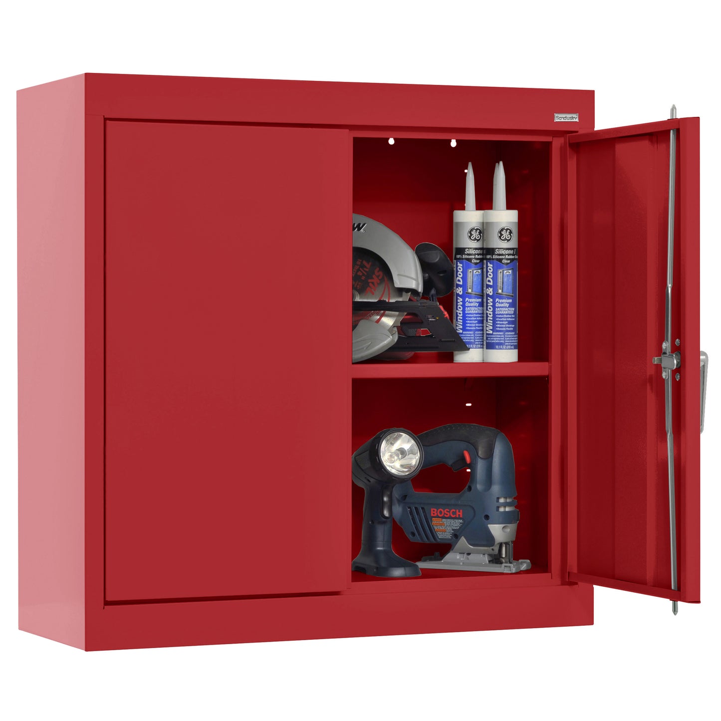 Heavy Duty Welded Steel Wall-Mount Storage Cabinet