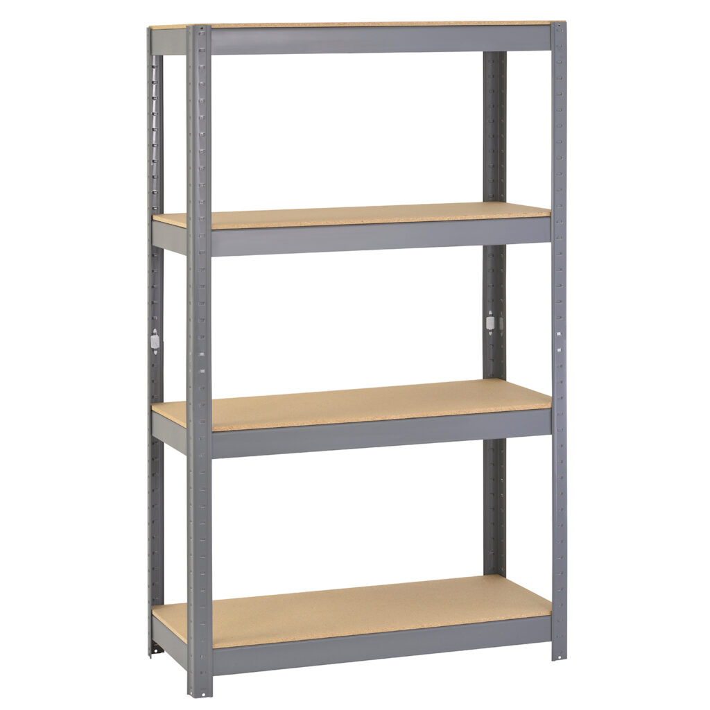 Four Layered Slot-In-Tab Shelving
